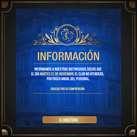 Información martes 21 de Noviembre