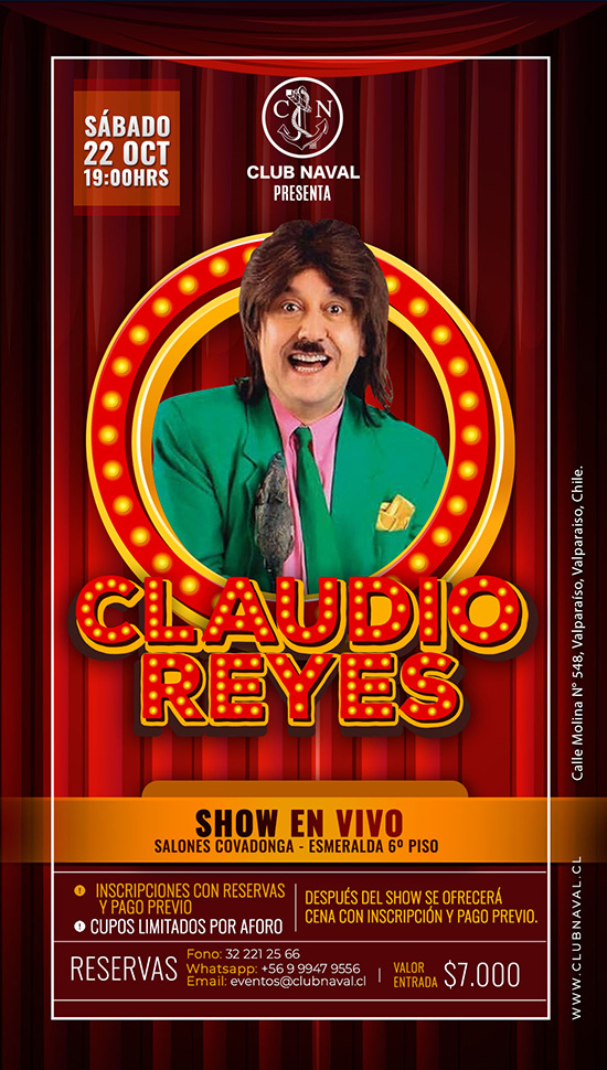 Claudio Reyes - Show en Vivo