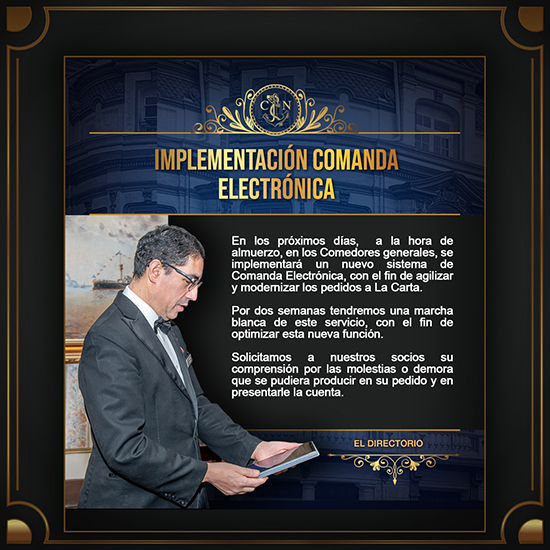 Implementación Comanda Electrónica