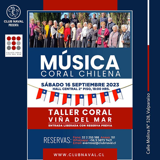 Concierto Música Coral Chilena