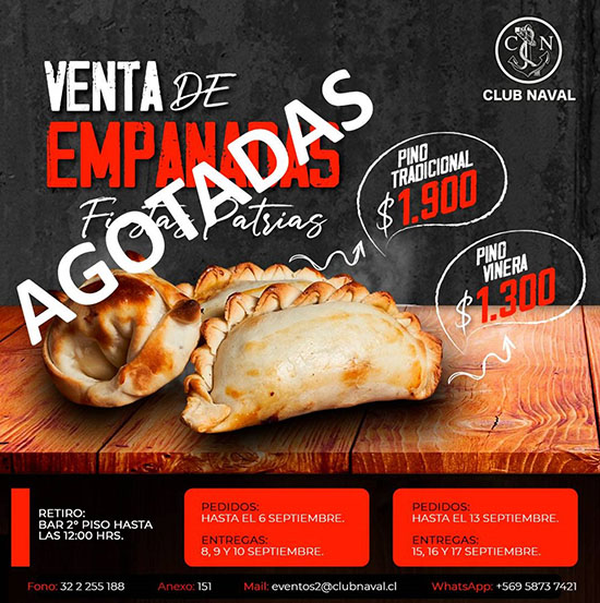 Empanadas Agotadas