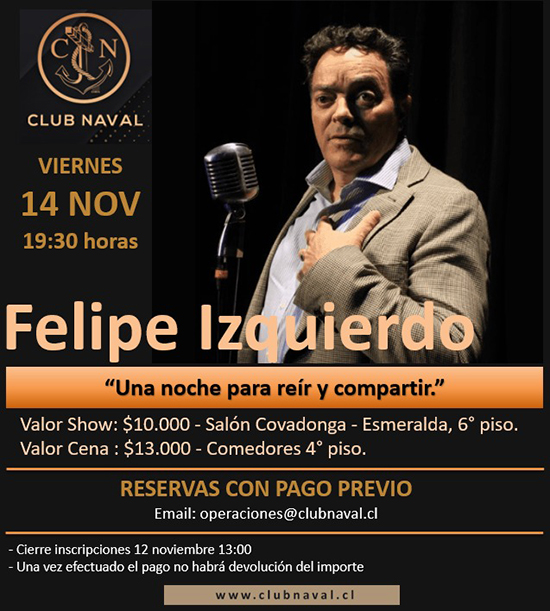 Felipe Izquierdo - Viernes 14 de Noviembre