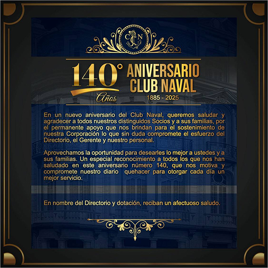 Aniversario Club Naval