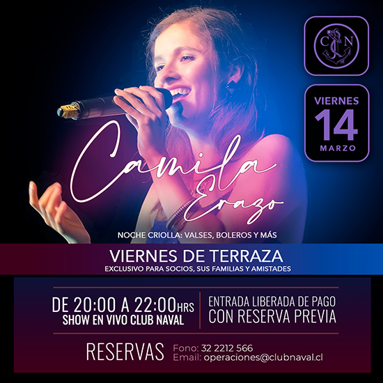 Noche Criolla con Camila Erazo