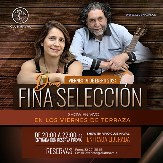 Duo Fina Selección - Viernes de Terraza