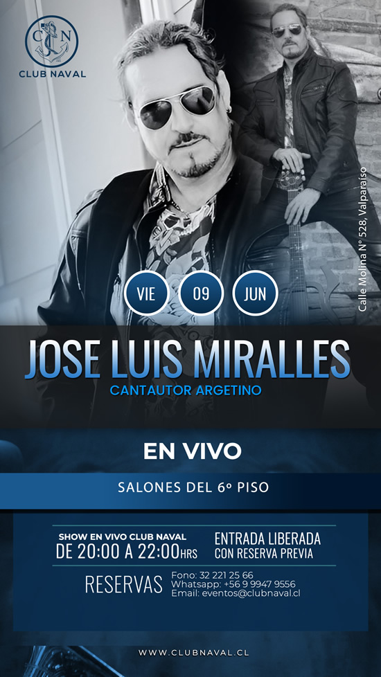 Jose Luis Miralles Cantautor Argentino