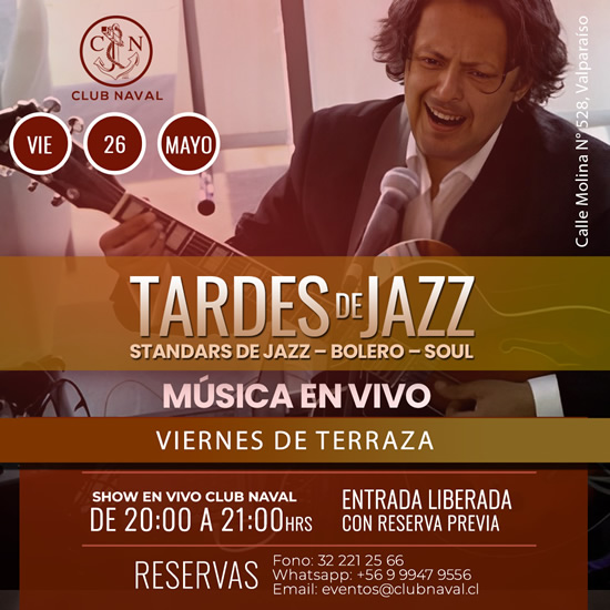 Tardes de Jazz, Standars de Jazz - Bolero - Soul