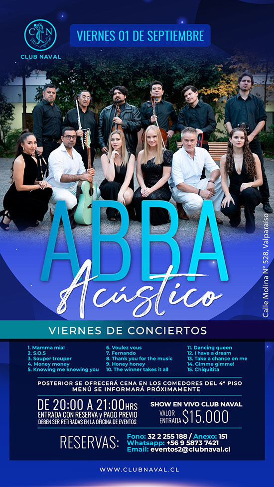 Abba Acústico - Viernes de Concierto