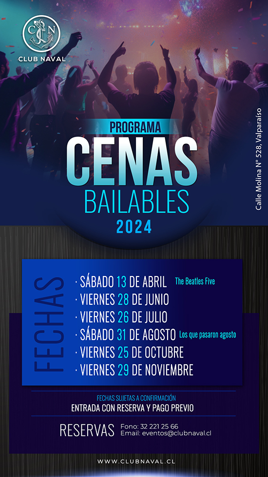 Programa Cenas Bailables 2024