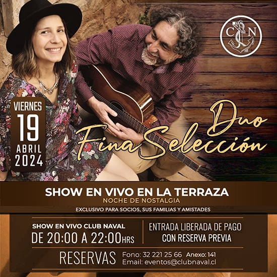 Duo Fina Selección - Viernes 19 de Abril