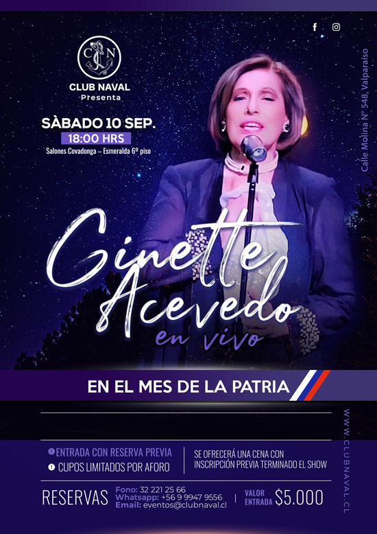 Ginette Acevedo en Vivo