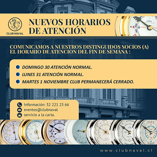 Nuevos Horarios de Atención