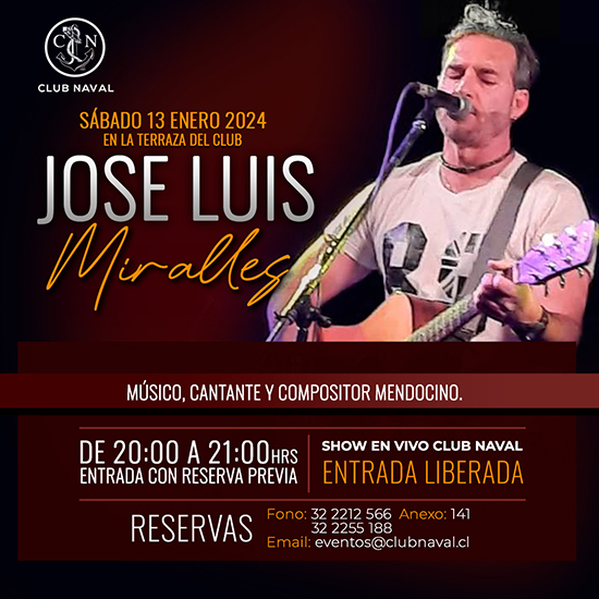 Jose Luis Meralles en Club Naval