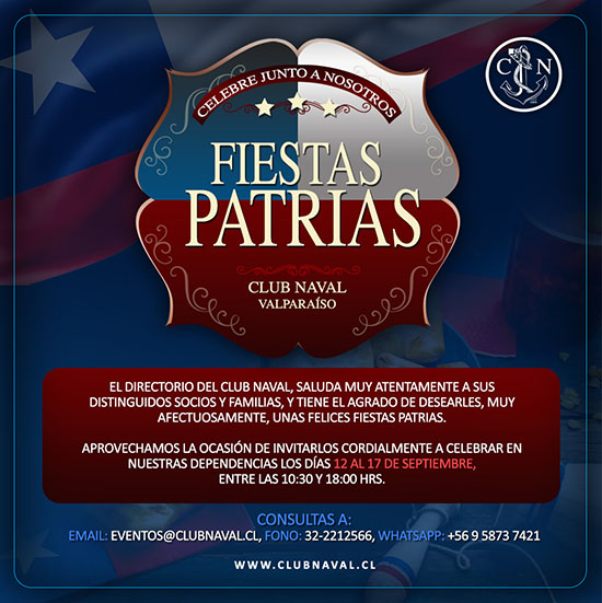 Saludo de Fiestas Patrias